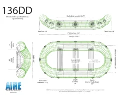 136DD Raft 25 136DD Raft -surf sale 136DD Wireframe