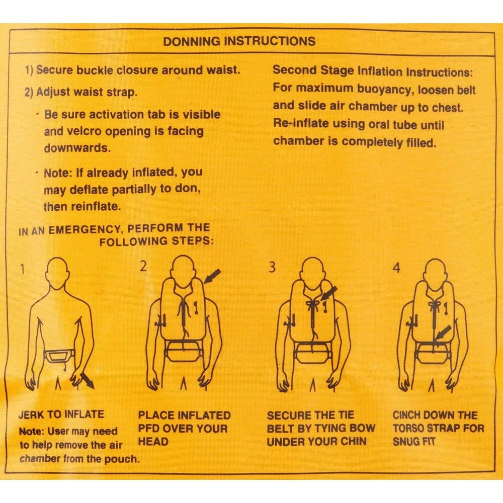 NRS Zephyr Inflatable PFD 15 NRS Zephyr Inflatable PFD - Image 15