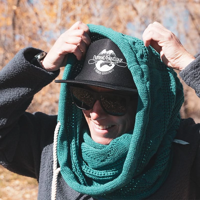 4CRS Hooded Scarf 2 4CRS Hooded Scarf - Image 2