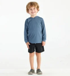 Toddler Bamboo Shade Hoody -surf sale shade hoody slate blue toddler 1